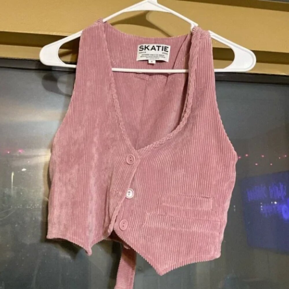 Skatie Corduroy Top S - Picture 2 of 3